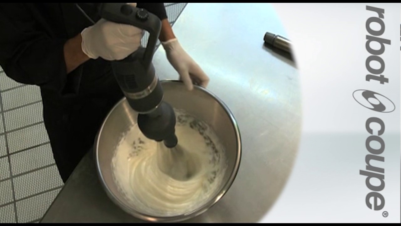Robot-Coupe Power Mixer CMP 300 Combi - Whipped egg whites