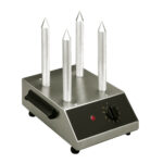 Device with four heat pipes for hot dog HD4
