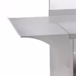 Edelstahlregal 40325