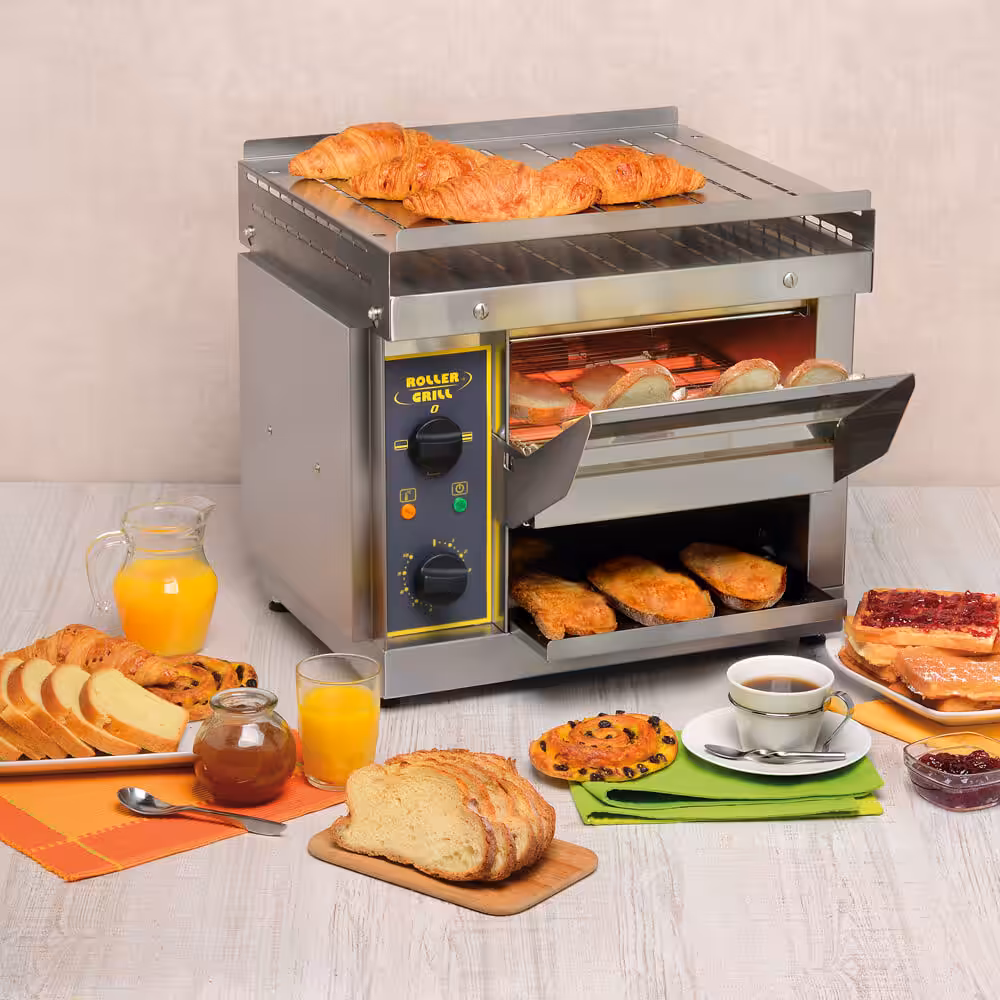 010.0279_001 Toaster mit rollender Oberfläche ROLLER GRILL CT540B – Bild 1
