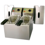 Electric tabletop fryer 2x5L ROLLER GRILL FD50D