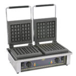 ROLLER GRILL GED10 double waffle maker 3x5