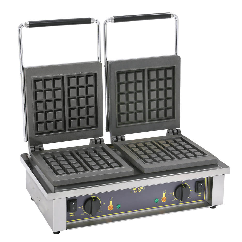 010.0386_001 ROLLER GRILL GED10 double waffle maker 3x5 - Image 1