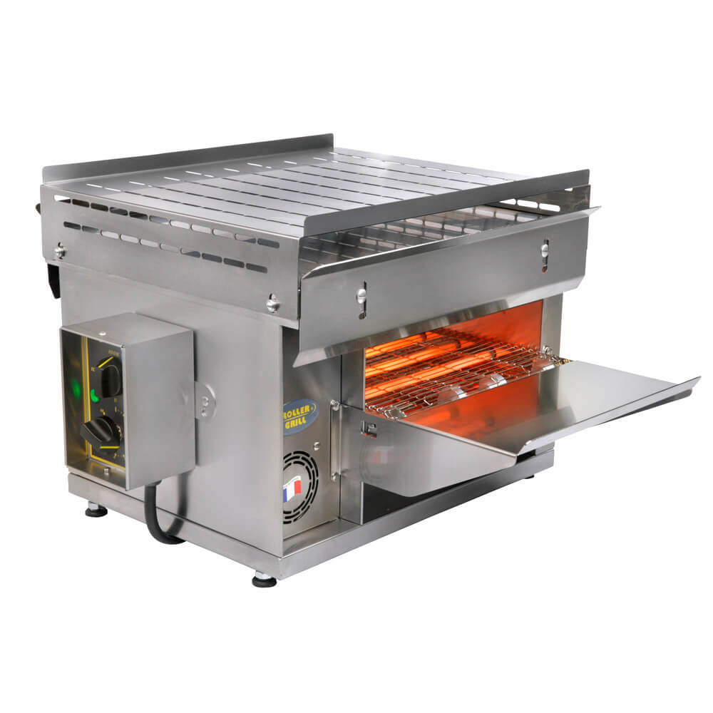 010.0406_001 Toaster with rolling surface ROLLER GRILL CT3000B - Image 1