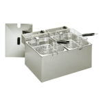 Electric tabletop fryer 2x5L ROLLER GRILL RF5DS