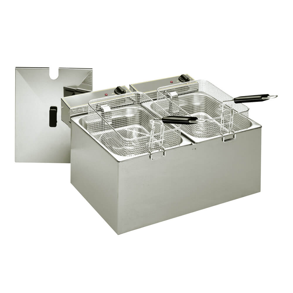 010.0417_001 Electric tabletop fryer 2x5L ROLLER GRILL RF5DS - Image 1