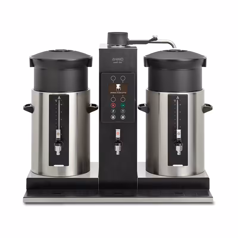 010.0967_001 Kaffeemaschine Combi Line ANIMO CB 2x10W mit Kessel – Bild 1