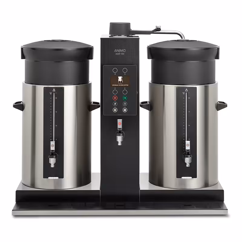010.0968_001 Kaffeemaschine Combi Line ANIMO CB 2x20W mit Kessel – Bild 1