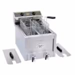 Elektrische Fritteuse 2x8L ROLLER GRILL RFE8D mit Ablassventil