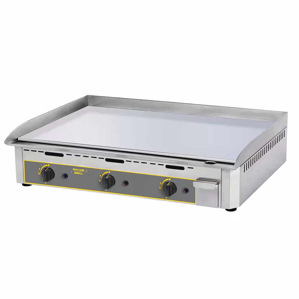 010.1077_001_qt2g-b4 Gas-Platte ROLLER GRILL PSR900GI mit glatter Edelstahloberfläche – Bild 1