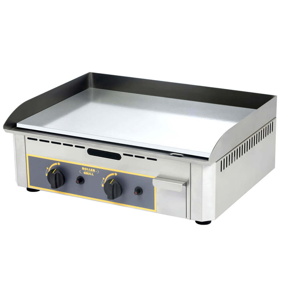 010.1078_001 Gas griddle ROLLER GRILL PSR600GI with smooth stainless steel surface - Image 1