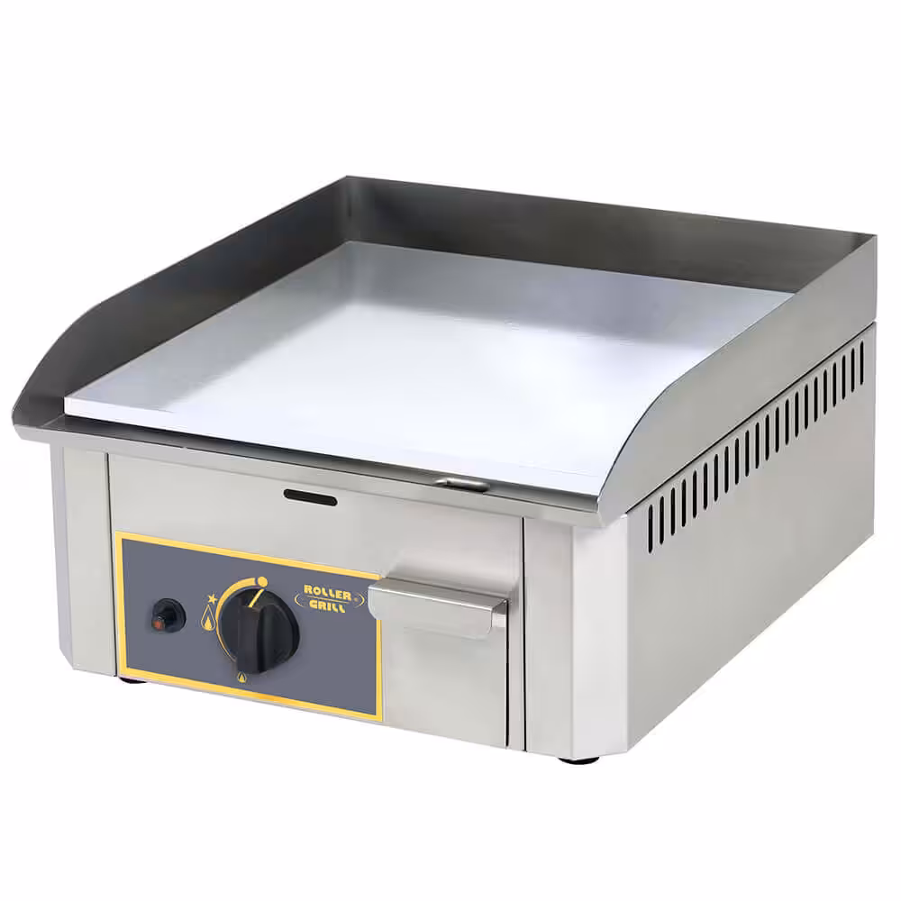 010.1079_001 Gas-Platte ROLLER GRILL PSR400GI mit glatter Edelstahloberfläche – Bild 1