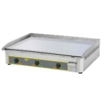 Electric griddle ROLLER GRILL PSR900EI with smooth stainless steel surface
