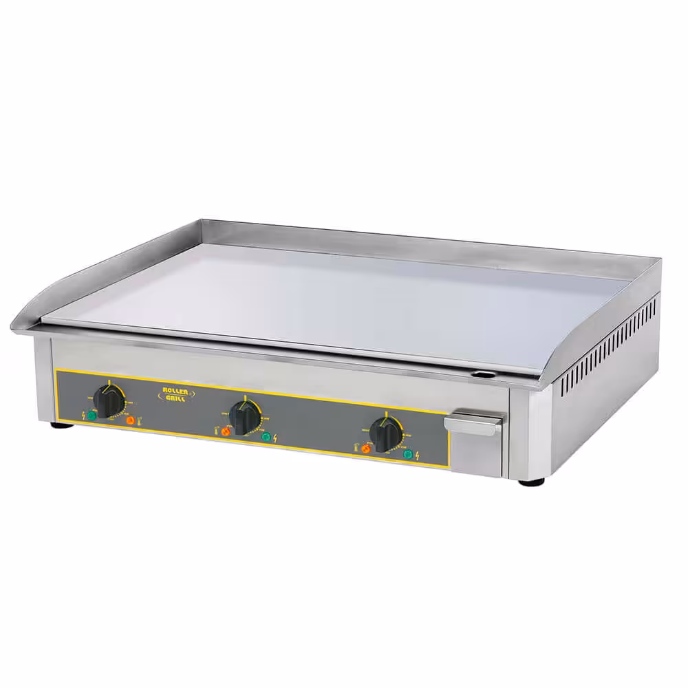 010.1080_001 E-Herd-Platte elektrisch ROLLER GRILL PSR900EI mit glatter Edelstahloberfläche – Bild 1