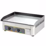 E-Herd-Platte elektrisch ROLLER GRILL PSR600EI mit glatter Edelstahloberfläche