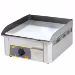 E-Herd-Platte elektrisch ROLLER GRILL PSR400EI mit glatter Edelstahloberfläche