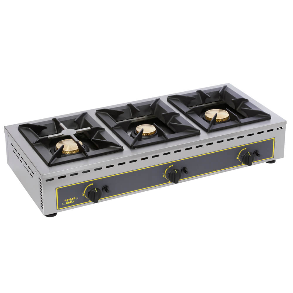 010.1402_001 Triple gas stove ROLLER GRILL GAR 19B - Image 1