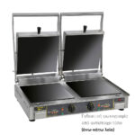 Double ceramic toaster ROLLER GRILL GVD335R Premium top-bottom ribbed