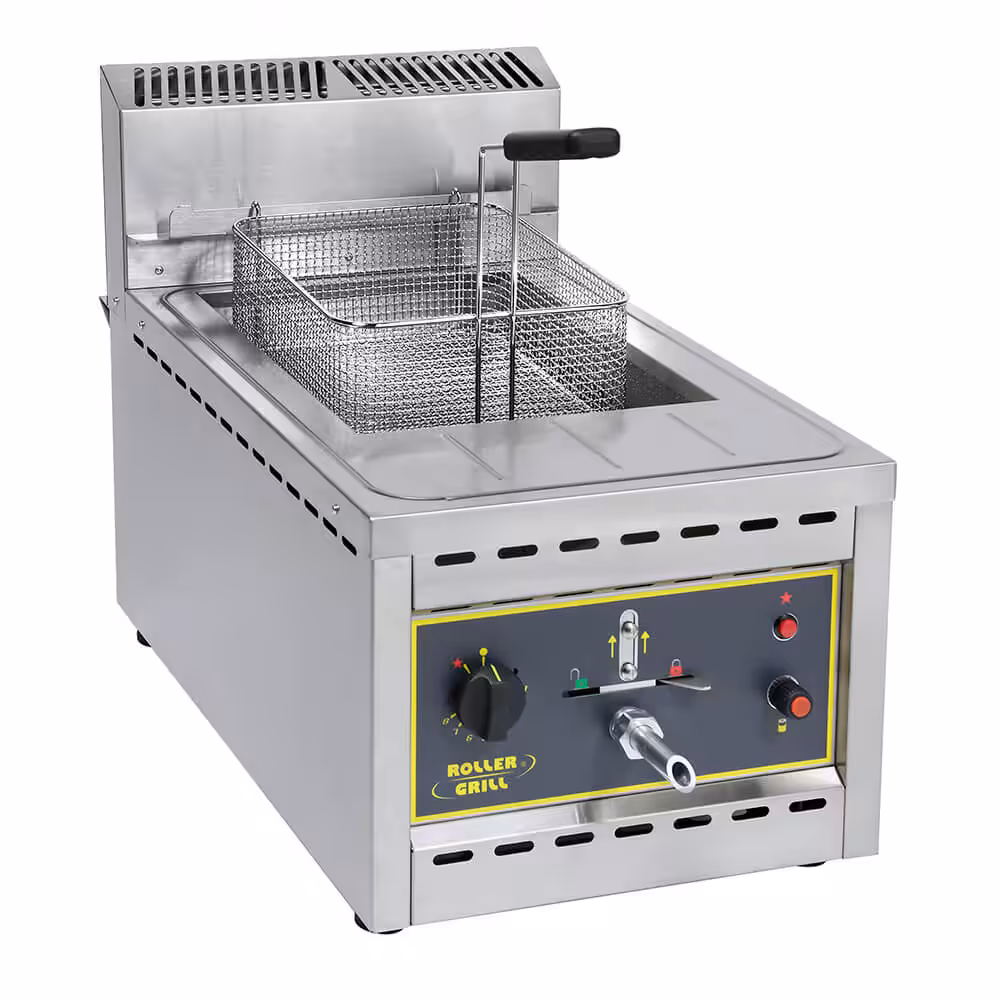 010.1411_001_anmt-vv Gas-Fritteuse Tischmodell 12LT ROLLER GRILL RFG12B 8KW – Bild 1