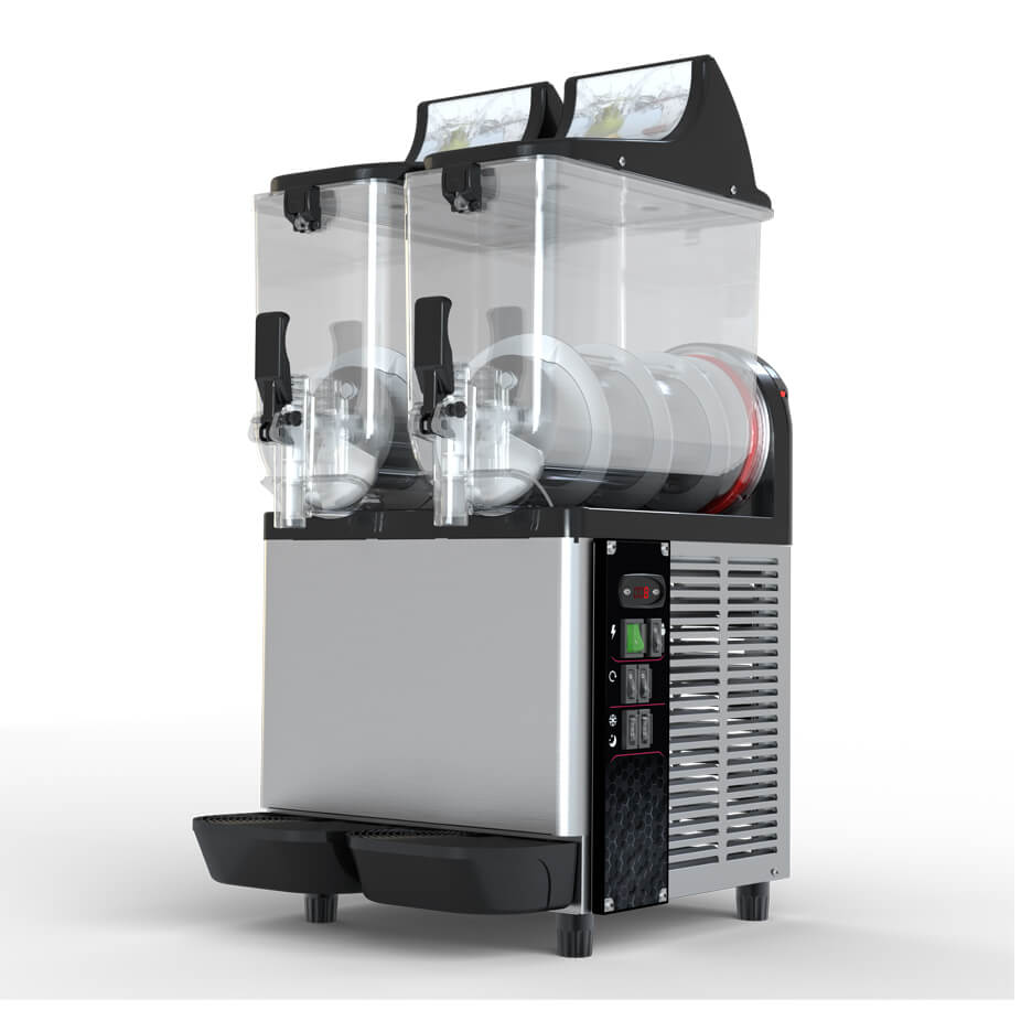 020.0164_001 Granita Machine 2x10L Sencotel GB-220 BLK ECO - Image 1