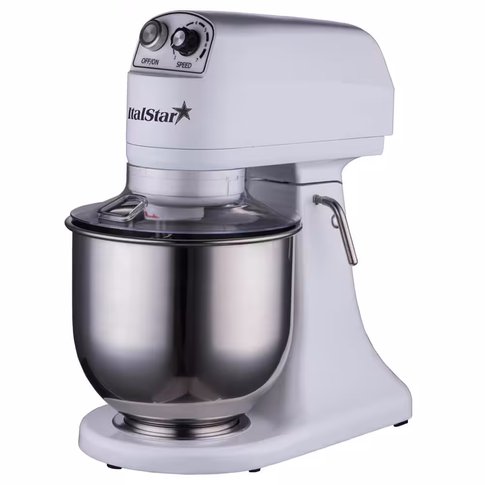 026.1000_001 Mischmaschine 7L ItalStar Pastry weiß – Bild 1