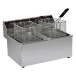 Electric tabletop fryer 2x8L KROBE