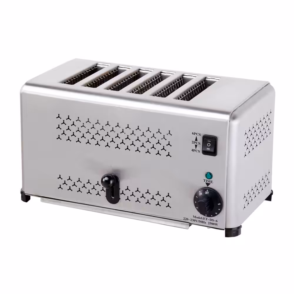 050.0035_001 Toaster ItalStar 6 Plätze POP UP – Bild 1