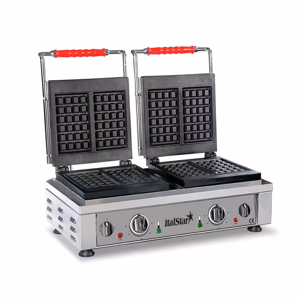 058.0017_001 Doppelte Waffelmaschine ItalStar ITAL0017 – Bild 1