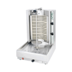 Gyros - Electric Doner Grill 30 – 40 kg – 6.6 kW - 530x640x860mm - with motor below - Visvardis DE2A