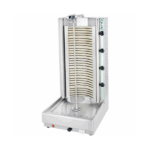 Gyros - Electric Doner Grill 70 - 90 kg – 11.5 kW - 530x640x1150mm - with motor below - Visvardis DE4A