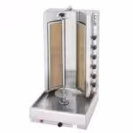 Gyros - Dönergrill mit Erdgas 90-100kg – 31,5 kW - 580x700x1140mm - mit Motor unten - Visvardis DG18V