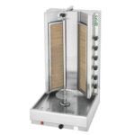 Gyros - Gas Doner Grill 90-100kg – 31.5 kW - 580x700x1140mm - with motor below - Visvardis DG18V