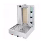 Gyros - Dönergrill mit Erdgas 30-40kg – 10,5 kW - 530x640x830mm - mit Motor unten - Visvardis DG6A