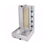 Gyros - Dönergrill mit Erdgas 40-65kg – 14 kW - 530x640x990mm - mit Motor unten - Visvardis DG8A