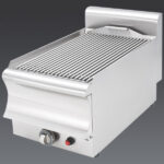 Grill νερού αερίου - επιτραπέζιο - μονό - 400x600x320mm - 9,9 kW - Visvardis G160CAT - με Κάθετη σχάρα Ø7