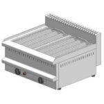 Grill νερού αερίου – επιτραπέζιο - διπλό - 750x600x350mm - 14,8 kW - Visvardis G260C - με Κάθετη σχάρα Ø7
