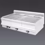 Gas-Wassergrill – Tischmodell - dreifach - 1110x900x320mm - 37,5 kW - Visvardis G390CAT - mit Vertikal Rost Ø7