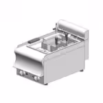 Elektrischer Nudelkocher - Tischmodell - 400x600x320mm - 8Lt – 3,5 kW - Visvardis ME8CAT