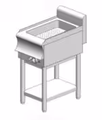 Elektrisches Bain-Marie - mit Basis - einfach - 400x900x860mm - 2,5kW - Visvardis BM190BS CAT