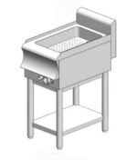 Electric bain-marie - with base - single - 400x900x860mm - 2.5kW - Visvardis BM190BS CAT