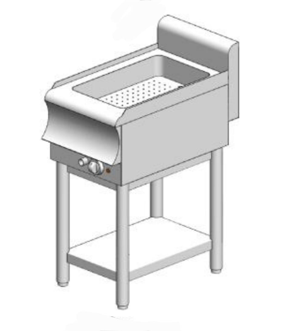 BM160BS CAT Electric bain-marie - with base - single - 400x900x860mm - 2.5kW - Visvardis BM190BS CAT - Image 1