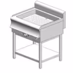 Elektrisches Bain-Marie - mit Basis - doppelt - 750x600x860mm - 2,5kW - Visvardis BM260BS CAT