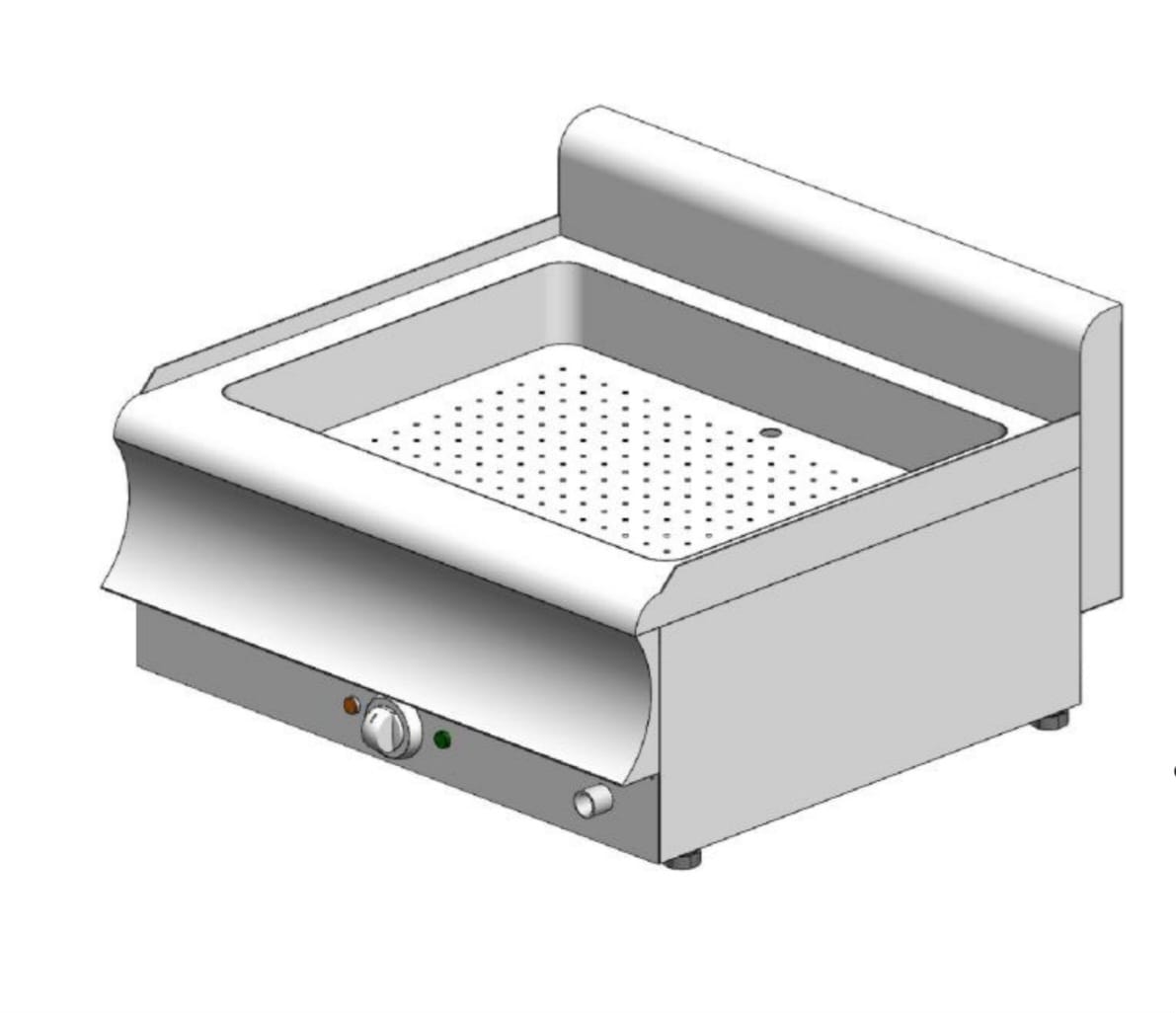 BM260CAT Electric Bain-Marie - tabletop - double - 750x700x320mm - 2.7kW - Visvardis BM270CAT - Image 1