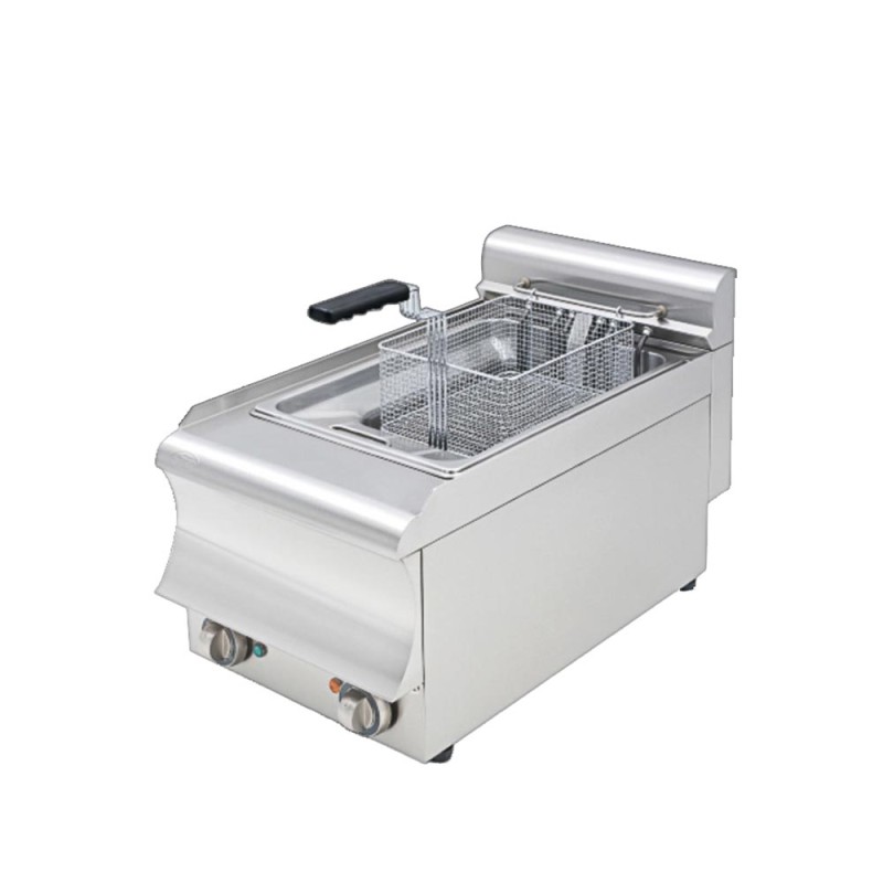 FE8CAT Electric fryer - tabletop - single - 20L - 9.9 kW - 400x900x320mm - Visvardis FE20CAT - Image 1