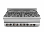 Electric Water Grill – Countertop – Triple - 24.0 kW - Visvardis GE370CAT - with Vertical Grills Ø10 - Slightly Used