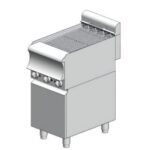 Grill νερού ηλεκτρικό - με ερμάριο – Direct - 400x600x860mm - 5,44 kW - με 4 αντιστάσεις - Visvardis GED460ER CAT