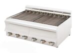 Grill νερού ηλεκτρικό – Direct – επιτραπέζιο - 600x600x320mm - 8,16 kW - με 6 αντιστάσεις - Visvardis GED660CAT - Image 3