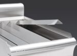 Grill νερού αερίου – επιτραπέζιο - μονό - 400x900x350mm - 9,5 kW - Visvardis G190C - με Κάθετη σχάρα Ø7 - Image 3