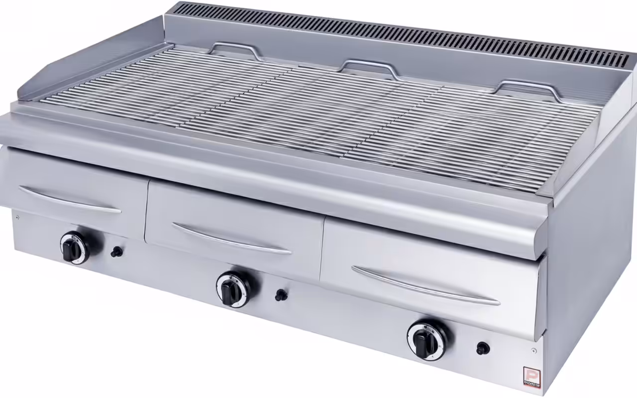 GS 360 Gasgrill – Tischmodell – dreifach - 34,5 kW - Panaritis GS 370 – Bild 1