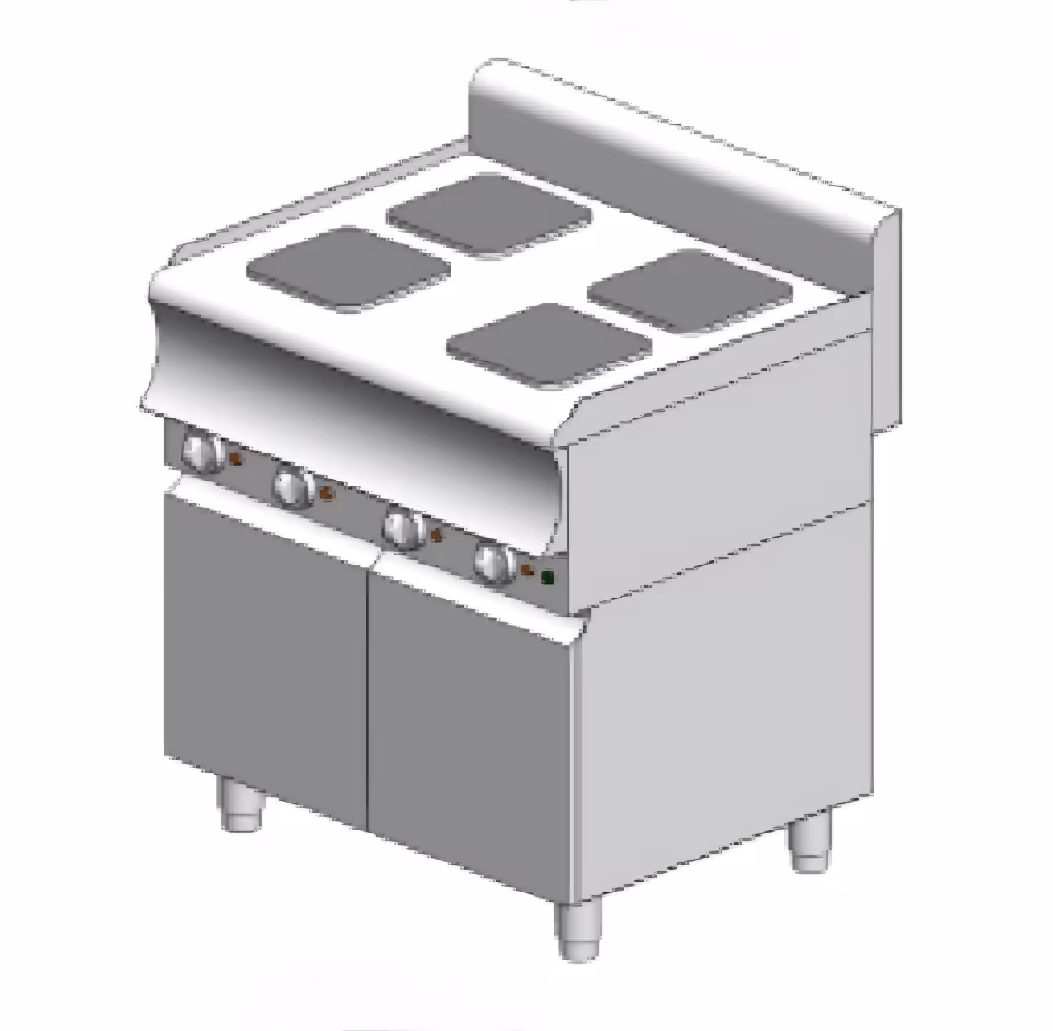 KE470 ER CAT Elektrischer Herd mit Schrank – 10,4 kW - 4 Kochstellen - KE470ER CAT – Bild 1